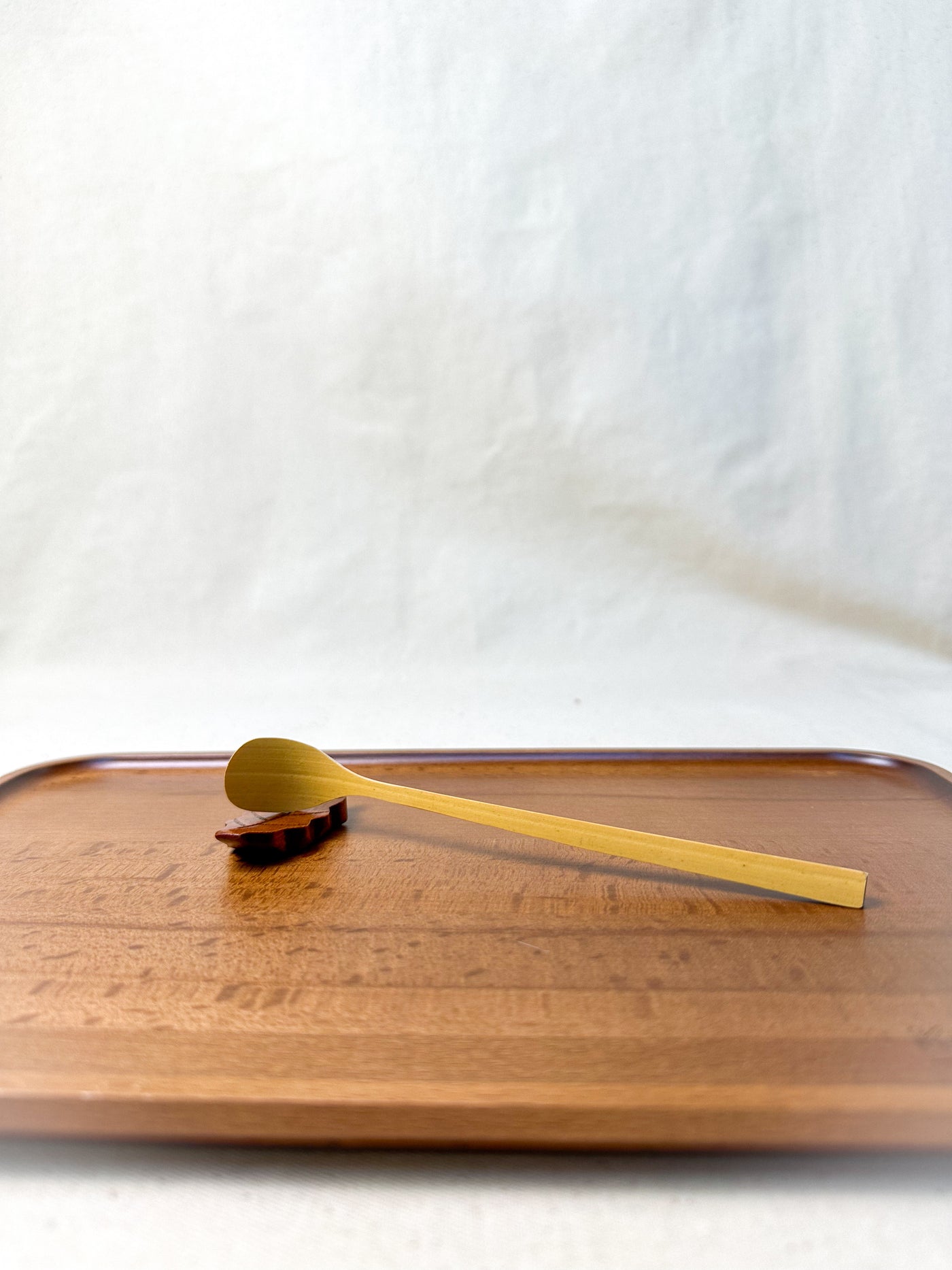 Wide Bamboo Tea Laddle